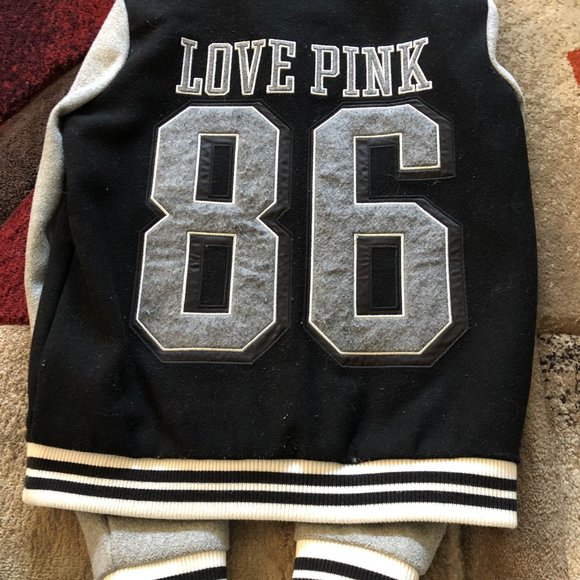Victoria Secret PINK varsity bomber jacket - Picture 3 of 3
